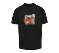 T-Shirt "Upscale by Mister Tee Unisex Apollo II Oversize Tee", Damen, Gr. L, schwarz, 100% Baumwolle, UPSCALE BY MISTER TEE, unifarben, oversize, U-Boot-Ausschnitt, Shirts T-Shirt (55667518-L) schwarz