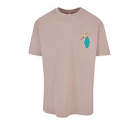 T-Shirt "Upscale by Mister Tee Unisex California Motel Oversize Tee", Damen, Gr. L, beige (duskrose), 100% Baumwolle, UPSCALE BY MISTER TEE, unifarben, oversize, Rundhals, Shirts T-Shirt (79358630-L)