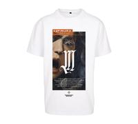 T-Shirt "Upscale by Mister Tee Unisex Dusa Painting Oversize Tee", Damen, Gr. M, weiß, 100% Baumwolle, UPSCALE BY MISTER TEE, unifarben, oversize, Rundhals, Shirts T-Shirt (90011525-M) weiß