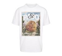 T-Shirt "Upscale by Mister Tee Unisex El Paso Oversize Tee", Damen, Gr. S, weiß, 100% Baumwolle, UPSCALE BY MISTER TEE, unifarben, oversize, Rundhals, Shirts T-Shirt (90848051-S) weiß