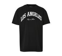 T-Shirt "Upscale by Mister Tee Unisex L.A. College Oversize Tee", Herren, Gr. L, schwarz, 100% Baumwolle, UPSCALE BY MISTER TEE, bedruckt, oversize, Rundhals, Shirts T-Shirt (25491610-L) schwarz