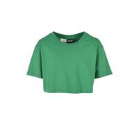 Urban Classics Mädchen T-Shirt Girls Short Kimono Tee, Oversized Crop T-Shirt für Mädchen, bodegagreen, 110/116