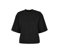 T-Shirt URBAN CLASSICS "Urban Classics Damen Ladies Organic Oversized Tee", Damen, Gr. 5XL, schwarz, 100% Baumwolle, unifarben, oversize, Rundhals, Shirts T-Shirt (70816830-5XL) schwarz