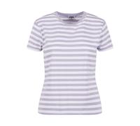 Urban Classics Damen T-Shirt Ladies Regular Striped Tee, gestreiftes T-Shirt für Frauen, Loose Fit, erhältlich, Größen S-5XL