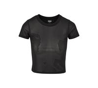 Urban Classics Ladies Short Mesh Tee Frauen T-Shirt schwarz XS 94% Polyamid, 6% Elasthan Basics