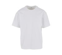 T-Shirt URBAN CLASSICS "Urban Classics Heavy Basic Loose Tee", Jungen, Gr. M, weiß, 100% Baumwolle, unifarben, loose fit, ohne Ausschnitt, Shirts T-Shirt (58893720-M) weiß