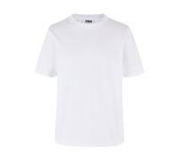 T-Shirt URBAN CLASSICS "Urban Classics Herren Boys Organic Basic Tee", Mädchen, Gr. 134/140, weiß, 100% Baumwolle, unifarben, oversize, Rundhals, Shirts T-Shirt (84319448-134) weiß