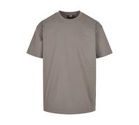 T-Shirt URBAN CLASSICS "Urban Classics Herren Heavy Oversized Tee", Jungen, Gr. XXL, grau (asphalt), 100% Baumwolle, unifarben, oversize, Rundhals, Shirts T-Shirt (81915002-XXL) asphalt