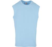 Urban Classics Open Edge Sleeveless Tee in Gr. XL in Blau