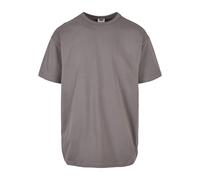 T-Shirt URBAN CLASSICS "Urban Classics Herren Organic Basic Tee", Damen, Gr. S, asphalt, 100% Baumwolle, unifarben, normal, Rundhals, Shirts T-Shirt (51763721-S) asphalt