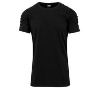 Urban Classics Pleat Raglan Tee Männer in Gr. L in Schwarz