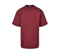 T-Shirt URBAN CLASSICS "Urban Classics Herren Tall Tee", Damen, Gr. S, rotwine, 100% Baumwolle, unifarben, oversize, Rundhals, Shirts T-Shirt (16641052-S) rotwine