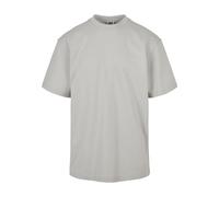 T-Shirt URBAN CLASSICS "Urban Classics Herren Tall Tee", Jungen, Gr. 5XL, weiß (lightasphalt), 100% Baumwolle, unifarben, oversize, Rundhals, Shirts T-Shirt (38170734-5XL) lightasphalt