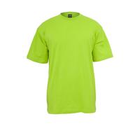 T-Shirt URBAN CLASSICS "Urban Classics Herren Tall Tee", Jungen, Gr. M, grün (limegrün), 100% Baumwolle, unifarben, oversize, Rundhals, Shirts T-Shirt (17665431-M) limegrün