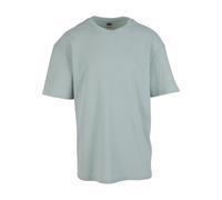 T-Shirt URBAN CLASSICS "Urban Classics Herren Waffle Tee", Damen, Gr. S, frostmint, 65% Polyester, 35% Baumwolle, unifarben, oversize, Rundhals, Shirts T-Shirt (49538448-S) frostmint