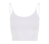 T-Shirt URBAN CLASSICS "Urban Classics Ladies Basic Top Low Back Neckline", Damen, Gr. 4XL, weiß, 94% Polyamid, 6% Elasthan, unifarben, slim fit, ohne Ausschnitt, Shirts T-Shirt (45024138-4XL)