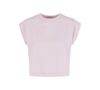 T-Shirt URBAN CLASSICS "Urban Classics Ladies Oversized Boxy Heavy Tee", Damen, Gr. XL, rosa (blushedrose), 100% Baumwolle, unifarben, oversize, Rundhals, Shirts T-Shirt (72289757-XL) blushedrose