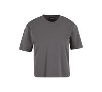 T-Shirt URBAN CLASSICS "Urban Classics Ladies Sorona Loose Fit Tee", Damen, Gr. XXL, magnet, 70% Baumwolle, 30% Polyester (Sorona), unifarben, oversize, Rundhals, Shirts T-Shirt (99346240-XXL) magnet