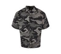 T-Shirt URBAN CLASSICS "Urban Classics Laser Camo Printed Boxy Shirt", Damen, Gr. XXL, schwarzlasercamo, 100% Baumwolle, gemustert, relaxed fit, Rundhals, Shirts T-Shirt (75363817-XXL) schwarzlasercam
