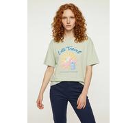 VERO MODA - VMNINNA MIA SS TOP BOX JRS Fog Green - Gr. - M