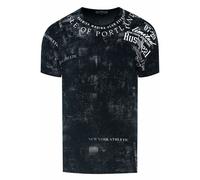 T-Shirt Verwaschen mit Prints S