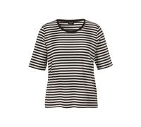 VIA APPIA DUE - T-Shirt Rundhals 1/2 Arm mahagoni / creme - Gr. - 46