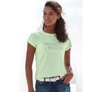 VIVANCE T-Shirt Damen lime bedruckt Gr.36/38