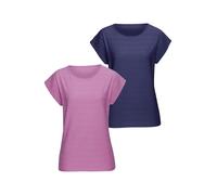VIVANCE T-Shirt Damen pink, royalblau Gr.48/50