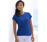 VIVANCE T-Shirt Damen royalblau Gr.40/42