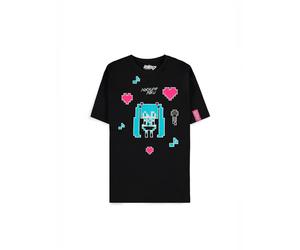 T-Shirt Vocaloid - Hatsune Miku Pixel Art (größe S)