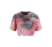 T-Shirt VON DUTCH "Von Dutch ARIEL SHIRTS", Damen, Gr. XL, tie dye rot, 100% Baumwolle, normal, Rundhals, Shirts T-Shirt (93745324-XL) tie dye rot