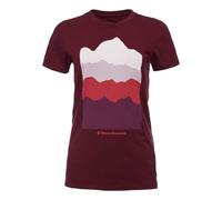 Black Diamond W Vista SS Tee bordeaux (6018) XS