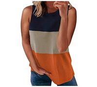 T Shirt Weiss Damen Weiße Bluse Damen Kurzarm Top Schwarz Damen Tshirt Damen Lang Long Sleeve Shirt Women T-Shirts Sport Top Damen Tops Sommer Locker(orange-3, XL)
