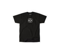 WEST COAST CHOPPERS WCC Parts Tee Black/White Männer T-Shirt schwarz M 100% Baumwolle Biker, Rockwear