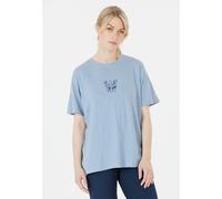 T-Shirt WHISTLER "Hockley", Damen, Gr. 38, blau (hellblau), 100% Baumwolle, bedruckt, normal, Rundhals, Shirts T-Shirt, mit atmungsaktiver Eigenschaft (33187162-38) hellblau