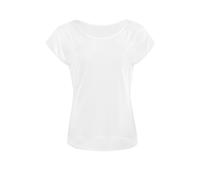T-Shirt WINSHAPE "BAMT002", Damen, Gr. S, weiß, 95% Viskose aus Bambus, 5% Elasthan, Rundhals, Kurzarm, Shirts, Seidig weiches Bambusgewebe (48602735-S) weiß