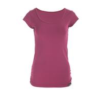 T-Shirt WINSHAPE "WTR4", Damen, Gr. S, lila (berry love), 90% Baumwolle, 10% Elasthan, Rundhals, Kurzarm, Shirts, kurzarm (11053207-S) berry love