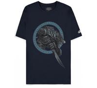 World Of Warcraft - Worgen Dark Blue - T-Shirt - Blau - XL - 100% Baumwolle Blau XL