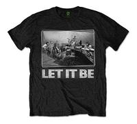 T-Shirt # Xl Unisex Black # Let It Be Studio