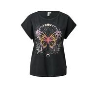 QS Damen T-Shirt 2175261 Grey/Black XS