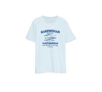 Flammgarn-T-Shirt mit Artwork 3XL blau 2178923.51D4.3XL