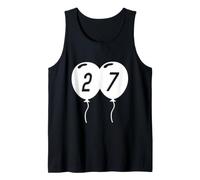 T-Shirt zum 27. Geburtstag, 27. Geburtstag, Geschenk für 27. Geburtstag Tank Top