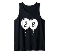 T-Shirt zum 28. Geburtstag, 28. Geburtstag, Geschenk Tank Top