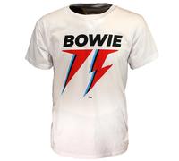 T-Shirt zum 75. Jahrestag von David Bowie XXL Weiß