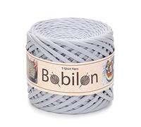 T-Shirtgarn aus Baumwolle, 100 Meter, silberfarben, 5-7 mm dick, Bandgarn, perfektes Jersey-Garn, Heimdekoration