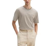 Marc O'Polo T-Shirt Herren Regular Fit Kurzarm Baumwolle beige, L