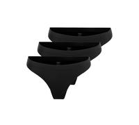Only Tracy Bonded Panties 3 Units Schwarz M Frau (Herstellerartikelnummer: 15211630-Black/PackBlack+Black+Black-M)