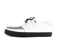 T.U.K. Creeper Sneaker aus Leder & Wildleder - Farbe White Leather - Herren & Damen - Größe 38