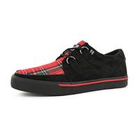 T.U.K. Creeper Sneaker Creepers schwarz rot in EU41