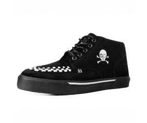 T.U.K. CREEPER SNEAKER MID BLACK WHITE SUEDE Sneaker high schwarz in EU44